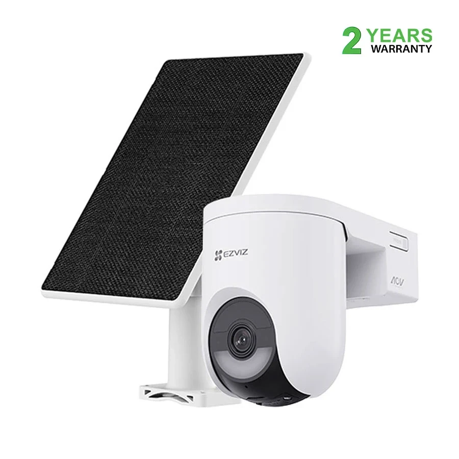 EZVIZ HB8 Lite 4G Kit 4MP Wi-Fi Dome IP Camera with Solar Panel
